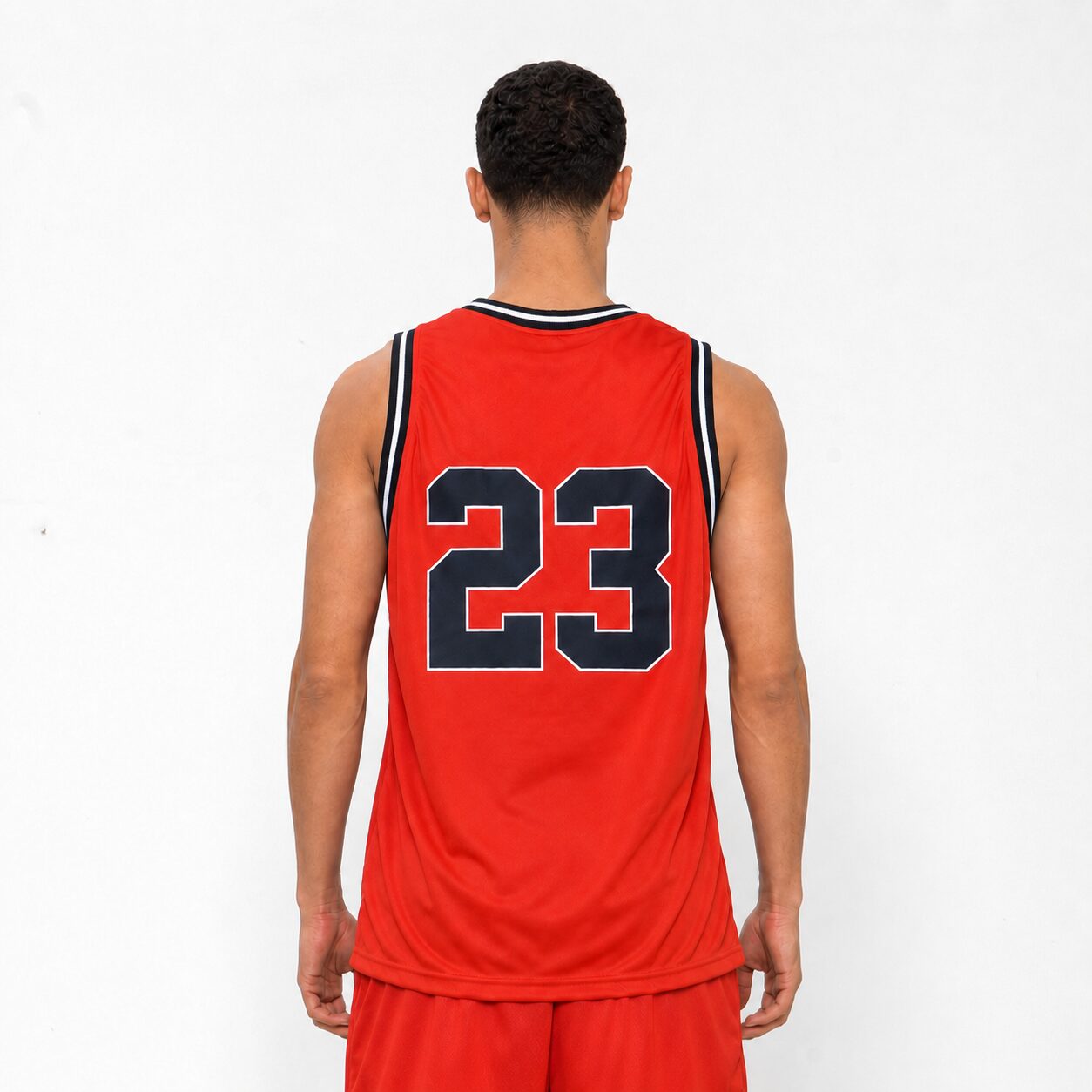 Regata Basquete Masculina M10 Classic Chicago 23 Liso-Sport - Imagem 2