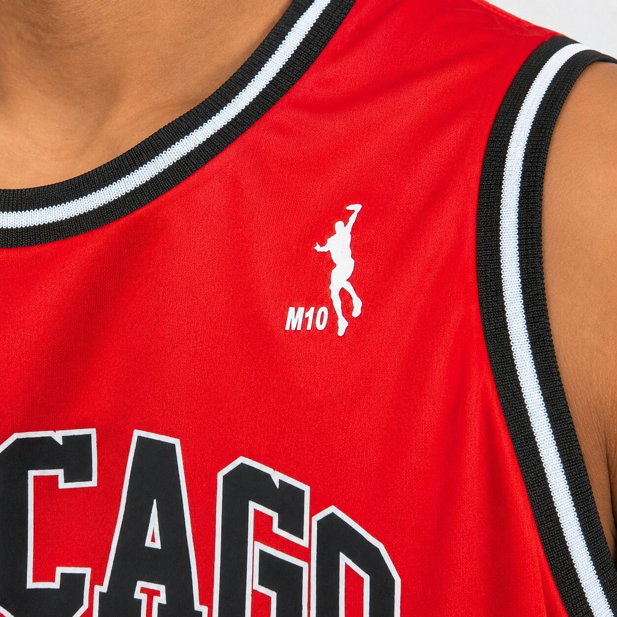 Regata Basquete Masculina M10 Classic Chicago 23 Liso-Sport - Imagem 3