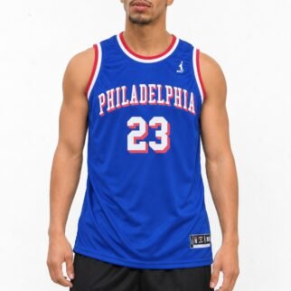 Regata Basquete Masculina M10 Classic Philadelphia 23 Liso-Light