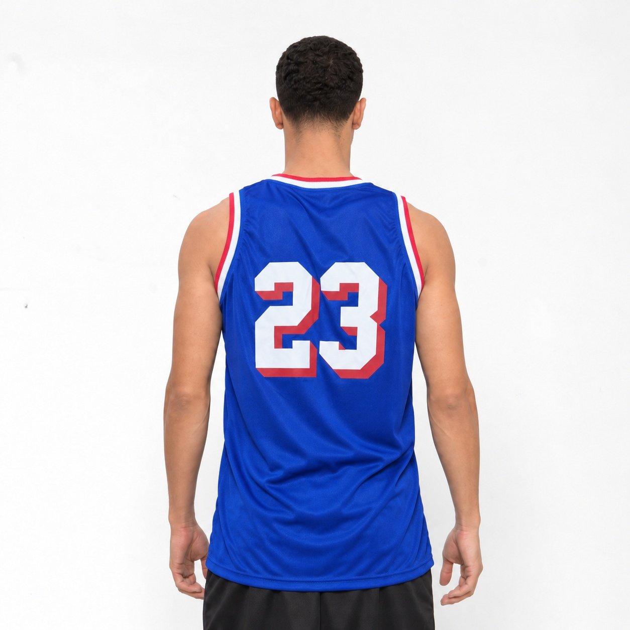 Regata Basquete Masculina M10 Classic Philadelphia 23 Liso-Light - Imagem 2