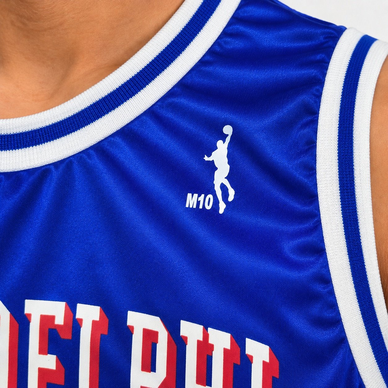 Regata Basquete Masculina M10 Classic Philadelphia 23 Liso-Light - Imagem 11